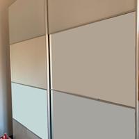 Armadio IKEA PAX - Bianco con inserti a specchio