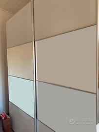 Armadio IKEA PAX - Bianco con inserti a specchio