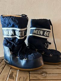 Moon Boot blu 39-41 Dopo sci Neve