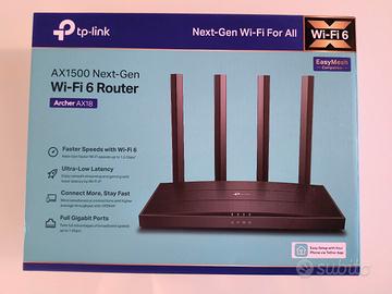 Router TP Link Ax1500 Next Gen Wifi 6 Archer Ax18 