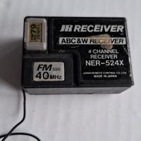 JR NER-524X Receiver 40MHz 4CH 