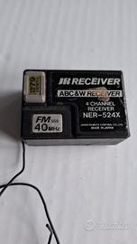 JR NER-524X Receiver 40MHz 4CH 