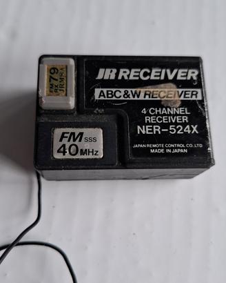 JR NER-524X Receiver 40MHz 4CH 