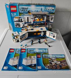 lego city 60044 unità mobile della polizia 
