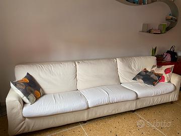 Divano 5 posti in piuma