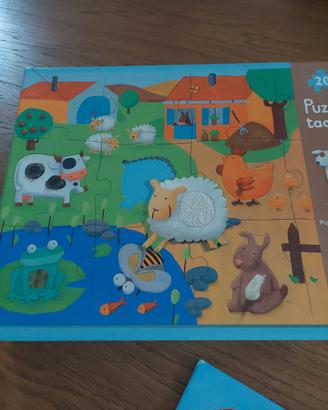 Puzzle Gigante Tattile "La Fattoria"