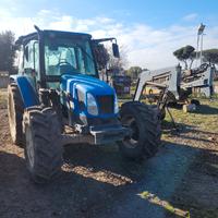 Trattore agricolo new hollan tl 80 con caricatore