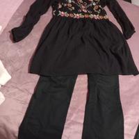 vestitino/camicia con pantalone