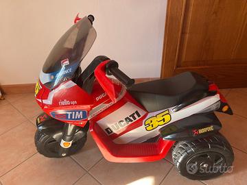 Mini moto elettrica peg perego desmo ducati