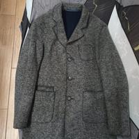 Giacca Lunga Grigia Made in Italy