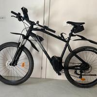 Bici elettrica MTB E-ST 500 XL con accessori