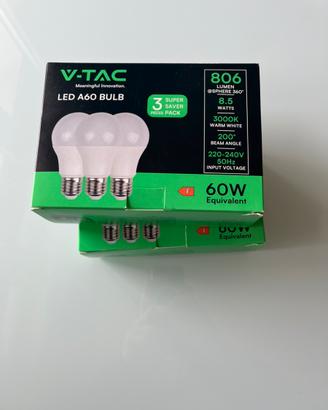 5 lampadine LED