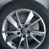 quattro cerchi originali audi da 16 con gomme inve