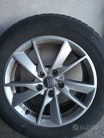 quattro cerchi originali audi da 16 con gomme inve