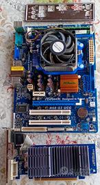 AsRock N68-S3 UCC + Athlon II X4 + Ram 2GB + Silen
