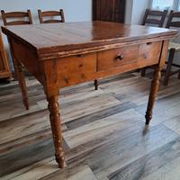 Tavolo da cucina arte povera