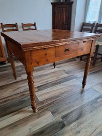 Tavolo da cucina arte povera