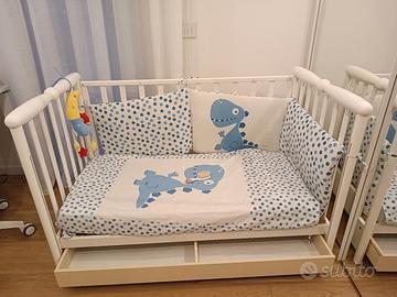 lettino bimbi con spondine mobili