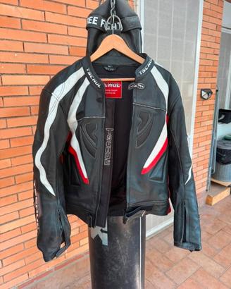 Giacca da moto in pelle Tschul