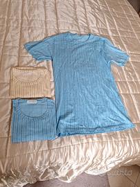3 Maglie intime uomo cotone taglia M nuovo