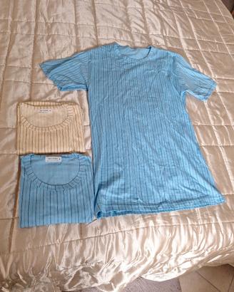 3 Maglie intime uomo cotone taglia M nuovo