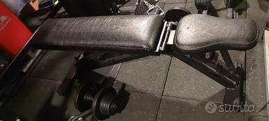 Panca PANATTA piana inclinabile pesi palestra gym