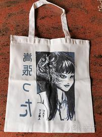 Shopper Tote bag Tomie Junji Ito Nuova