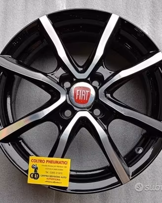 Cerchi In Lega NUOVI Da 15 Per Fiat Panda 500 Ecc