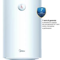 Scaldabagno elettrico 50 litri MIDEA 7 anni Garanz