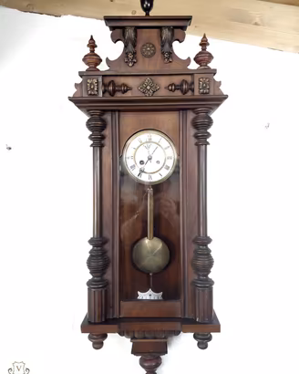 176430 Antico orologio a pendolo funzionante