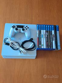 Playstation 4 bianca 500gb Ricondizionata + giochi