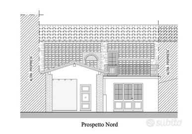 Casa indipendente di 90 m² con 4 locali e posto au