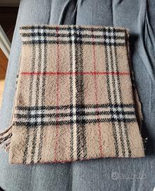 Sciarpa Burberry originale di lana