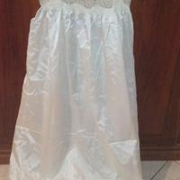 Sottoveste vintage raso pizzo