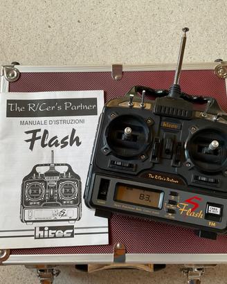 RADIOCOMANDO HITECH FLASH 5 F.M. A 40 Mhz