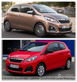 Ricambi peugeot 108 2012-2026