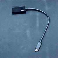 Hama Cavetto adattatore USB Type C M / HDMI F nero