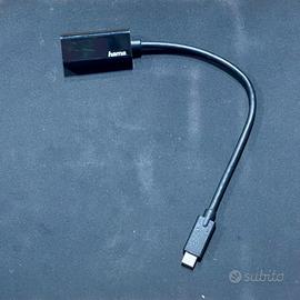 Hama Cavetto adattatore USB Type C M / HDMI F nero