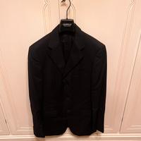 Abito Gessato nero Ermenegildo Zegna