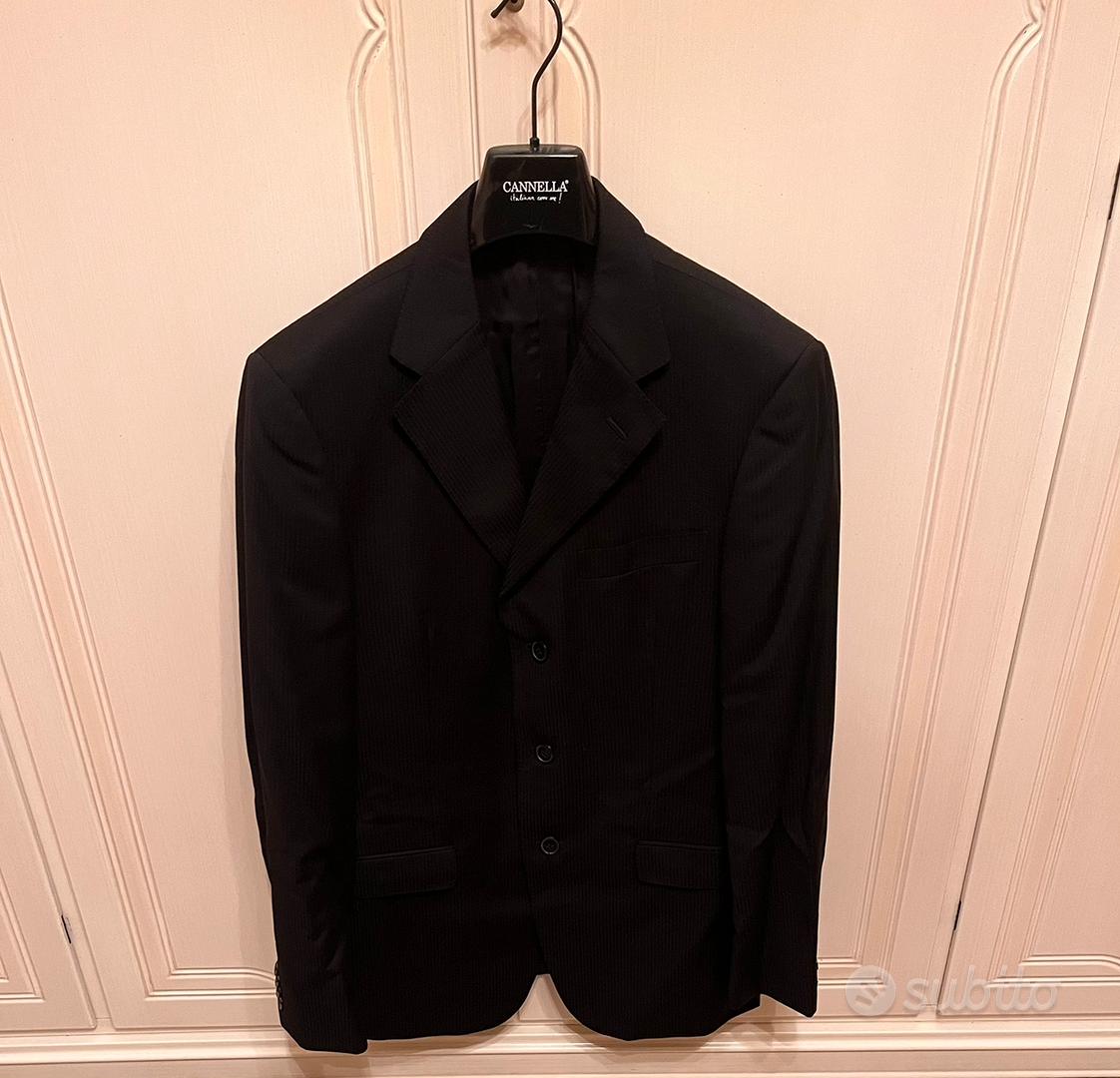 Abito Gessato nero Ermenegildo Zegna Abbigliamento e Accessori