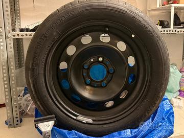 Ruota completa Dunlop ferro 16”