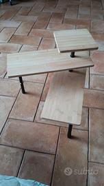 mobiletto scaffale 3 ripiani cucina