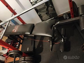 panca multifunzione fassi sport con schienale incl