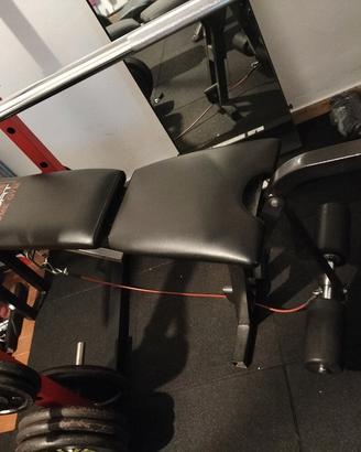 panca multifunzione fassi sport con schienale incl