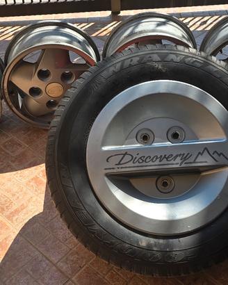 cerchi lega originali  e ruota di scorta Discovery