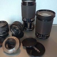 YASHICA/C : TAMRON Adaptall  Zoom: 35-135 + 80-200
