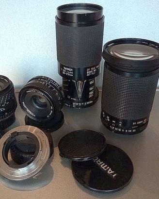 TAMRON Adaptall  24, zoom 35-135, 80-210 (K, CY)