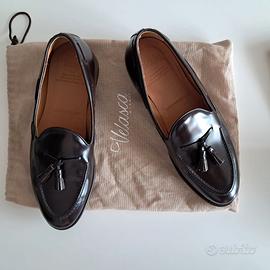VELASCA mocassini uomo con nappine testa di moro44