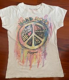 T-Shirt donna taglia S Hard Rock Cafè Praga