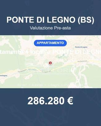 Immobile in asta di 60 m² a Ponte di Legno